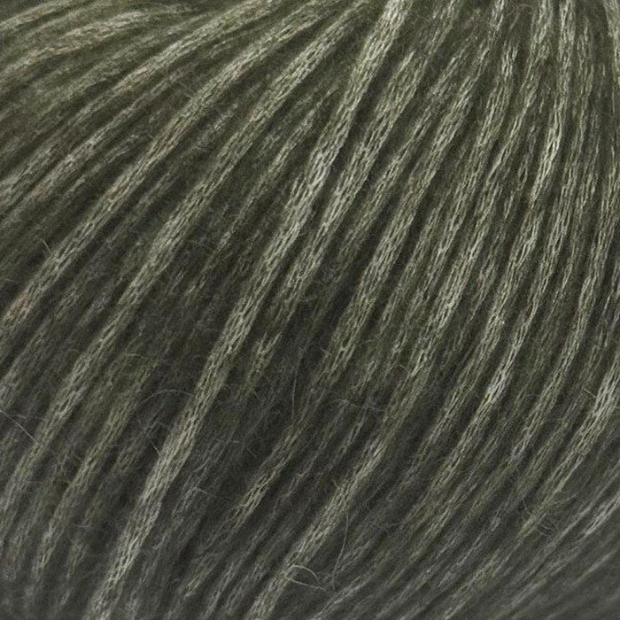 Simple Triangle Shawl Knit Kit-Needlecraft Kits-Wild & Woolly Yarns-Olive (619) *NEW*-Without Needles-Wild & Woolly Yarns