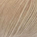 Close-up of Chaska Wara DK yarn in cream color, featured in the Simple Triangle Shawl Knit Kit.