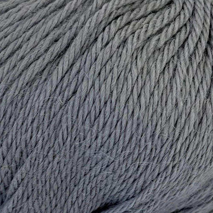 Slouch Beanie Knitting Kit – Chaska Muhu Baby Alpaca-Needlecraft Kits-Wild & Woolly Yarns-Grey Cloud (768) *NEW*-Without-Wild & Woolly Yarns