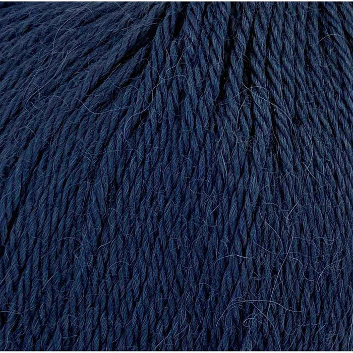 Slouch Beanie Knitting Kit – Chaska Muhu Baby Alpaca-Needlecraft Kits-Wild & Woolly Yarns-Madison Blue (770) *NEW*-Without-Wild & Woolly Yarns