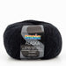Sesia Alaska yarn for Sophie Scarf Knit Kit with a luxurious alpaca, wool, cashmere blend in elegant black.