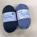 Striped Baby Overalls Knit Kit-Needlecraft Kits-Wild & Woolly Yarns-Shadow (394) / Deep Periwinkle (393)-Newborn / 3Months/ 6Months-Without Needles-Wild & Woolly Yarns