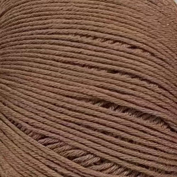 Summer Jacket, Hat & Booties Knit Kit-Needlecraft Kits-Wild & Woolly Yarns-Mocha (1632)-Newborn / 3 Months-Wild & Woolly Yarns