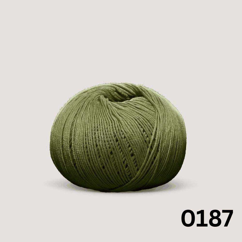 Summer Jacket, Hat & Booties Knit Kit-Needlecraft Kits-Wild & Woolly Yarns-Newborn / 3 Months-Avocado (0187)-Wild & Woolly Yarns