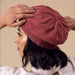 Tania Beret Knit Kit-Needlecraft Kits-Salt White (5000)-XSmall-Wild &amp; Woolly Yarns