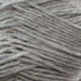 Close-up of New Zealand Merino 4ply yarn in grey for a textured baby jacket knitting kit.