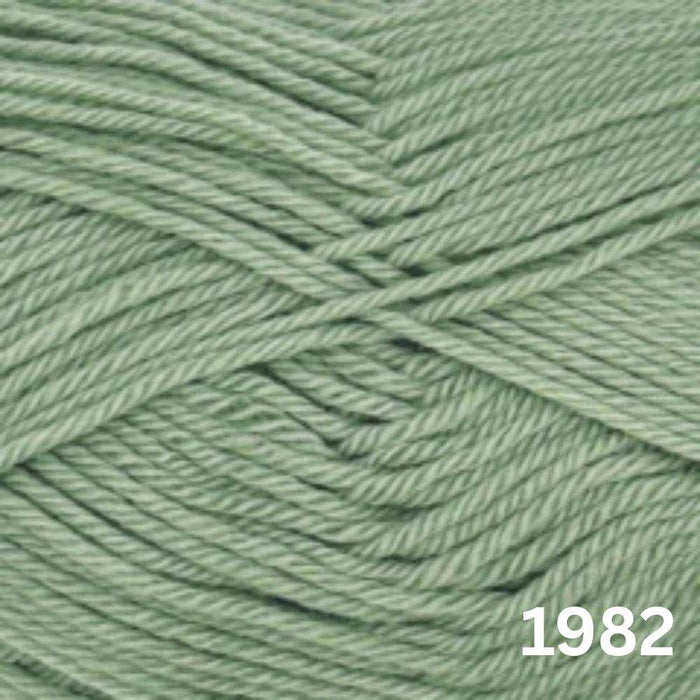 Trailway Baby Blanket Knit Kit-Needlecraft Kits-Wild & Woolly Yarns-Sage (1982)-Bassinet Blanket (Small) 70cm X 89cm-Wild & Woolly Yarns