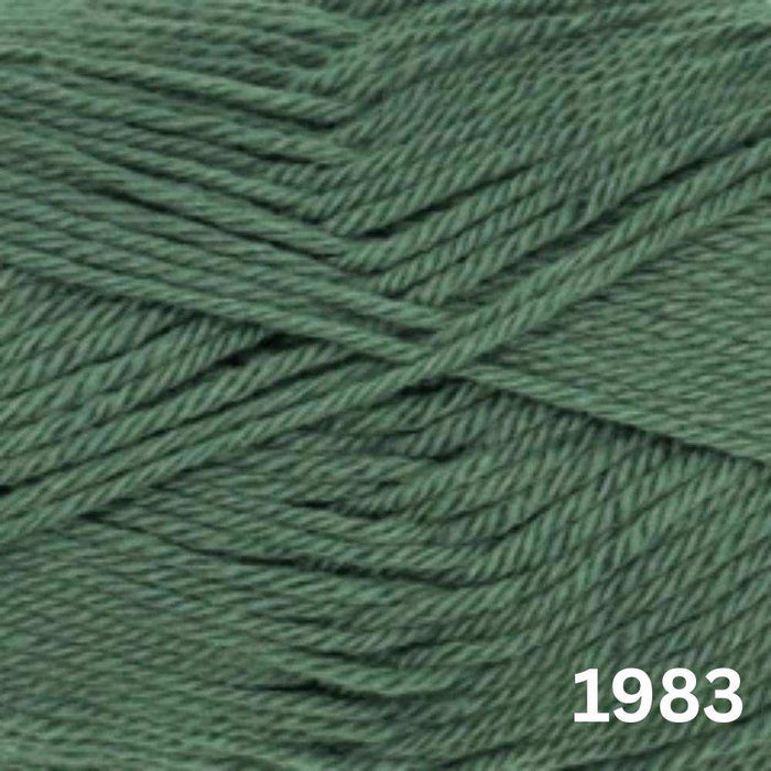 Trailway Baby Blanket Knit Kit-Needlecraft Kits-Wild & Woolly Yarns-Sea Green (1983)-Bassinet Blanket (Small) 70cm X 89cm-Wild & Woolly Yarns