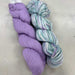 Waves Organic Wash Cloth Knit Kit-Needlecraft Kits-Wild & Woolly Yarns-Tropical Storm (3108) & Summer Flowers (3120)-Wild & Woolly Yarns