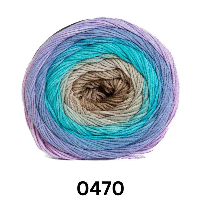 Waves Summer Scarf Knit Kit-Needlecraft Kits-Wild and Woolly Yarns