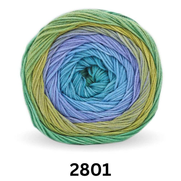 Waves Summer Scarf Knit Kit-Needlecraft Kits-Wild and Woolly Yarns