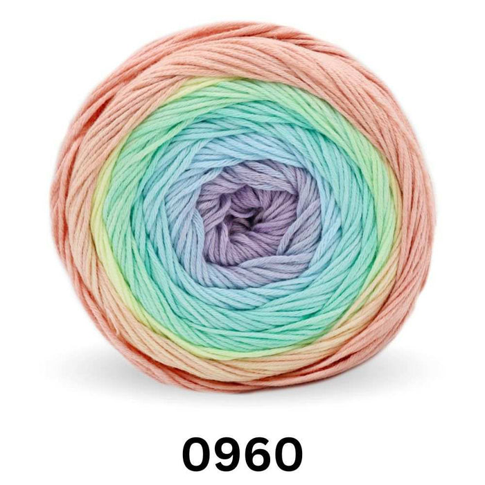 Waves Summer Scarf Knit Kit-Needlecraft Kits-Wild & Woolly Yarns-0960-Wild & Woolly Yarns