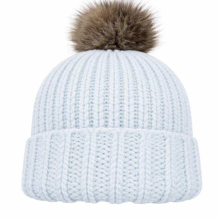 Wild & Woolly Beanie Knit Kit-Needlecraft Kits-Wild & Woolly Yarns-Arctic Ice (5811)-Wild & Woolly Yarns