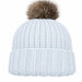 Wild & Woolly Beanie Knit Kit-Needlecraft Kits-Wild & Woolly Yarns-Arctic Ice (5811)-Wild & Woolly Yarns