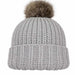 Wild & Woolly Beanie Knit Kit-Needlecraft Kits-Wild & Woolly Yarns-Mottled Grey (1042)-Wild & Woolly Yarns