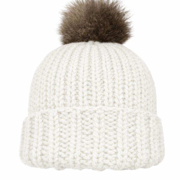 Wild & Woolly Beanie Knit Kit-Needlecraft Kits-Wild & Woolly Yarns-White (1001)-Wild & Woolly Yarns