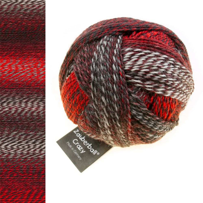 Zauberball Crazy Cowl Knit Kit-Needlecraft Kits-Wild & Woolly Yarns-Mars Experiment (2337)-With Needles-Wild & Woolly Yarns