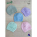 5 Hats Knitting Pattern (K384)-Needlecraft Patterns-Wentworth Distributors-Printed-Wild & Woolly Yarns