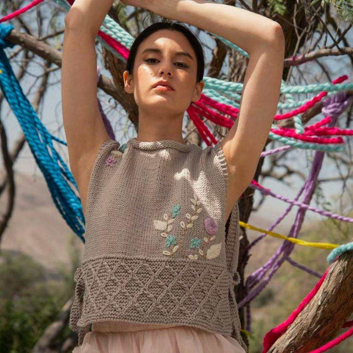 ASTRID VEST Pattern-Needlecraft Patterns-Wentworth Distributors-Printed Pattern – Posted-Wild & Woolly Yarns