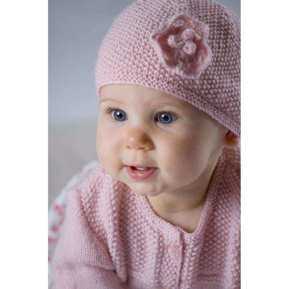 Abigail Cardi & Hat Knitting Pattern - 4Ply (BC39)-Needlecraft Patterns-Lisa F Design-Wild & Woolly Yarns
