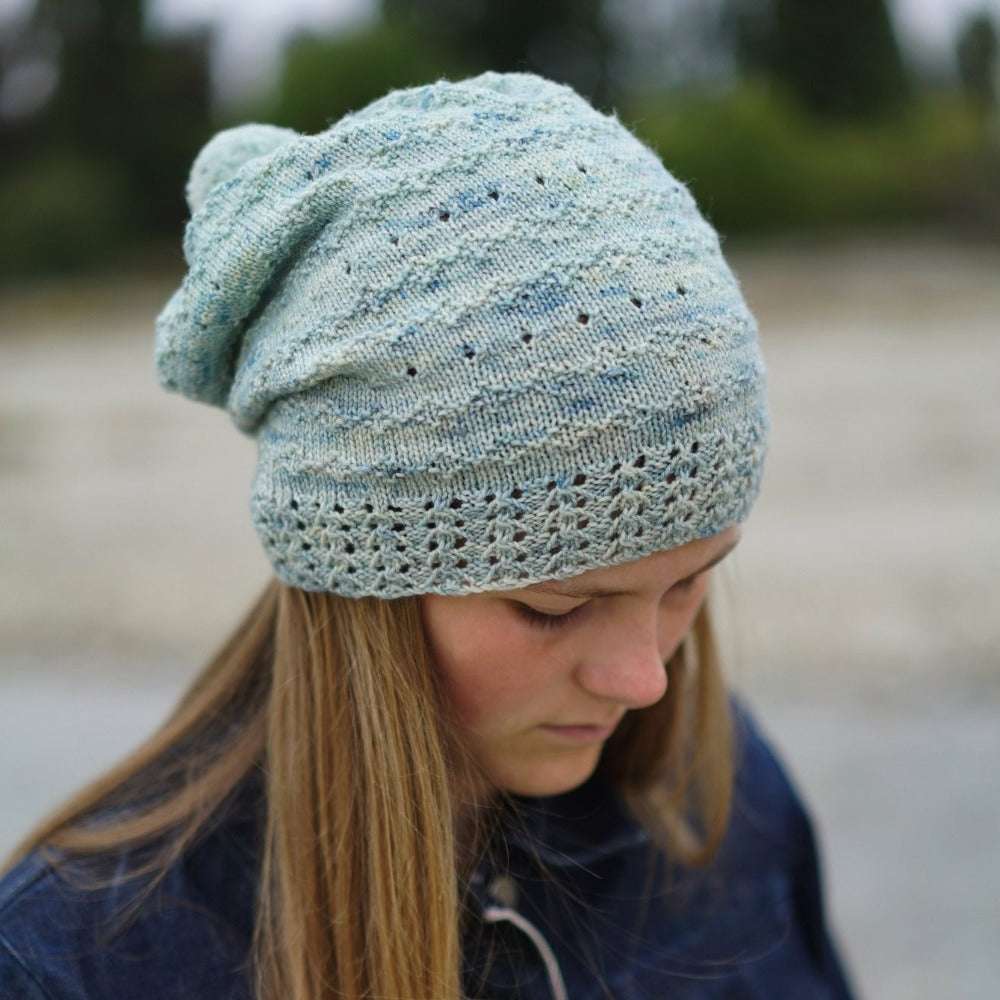 Aliana Slouch Knitting Pattern - 4Ply (HC36)-Needlecraft Patterns-Lisa F Design-Wild & Woolly Yarns