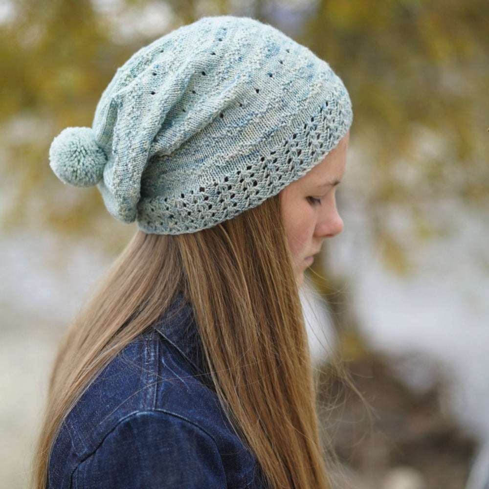 Aliana Slouch Knitting Pattern - 4Ply (HC36)-Needlecraft Patterns-Lisa F Design-Wild & Woolly Yarns