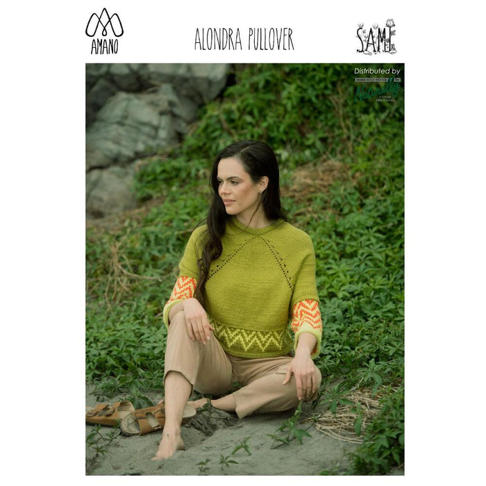 Alondra Pullover Knitting Pattern-Needlecraft Patterns-Wentworth Distributors-Printed Pattern – Posted-Wild & Woolly Yarns