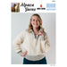 Alpaca Collar Sweater Knitting Pattern (AP2508)-Needlecraft Patterns-Alpaca Yarns-Printed-Wild & Woolly Yarns
