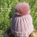 Alpaca Pompom Hat Knitting Pattern (AP2632)-Needlecraft Patterns-Alpaca Yarns-Printed Pattern – Posted-Wild & Woolly Yarns