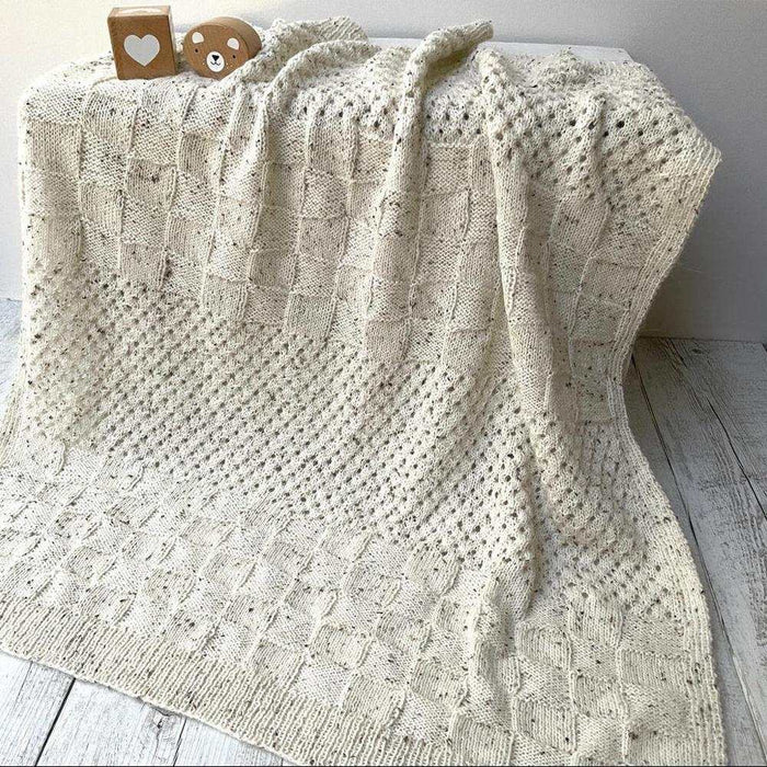 Alpaca Pram Blanket Knitting Pattern (AP1320)-Needlecraft Patterns-Alpaca Yarns-Printed Pattern – Posted-Wild & Woolly Yarns
