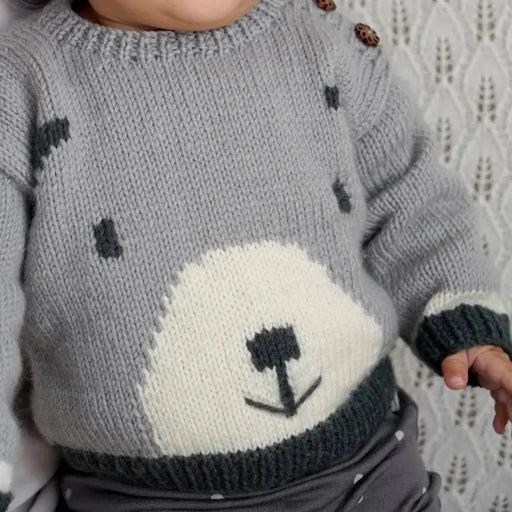 Alpaca Sweater Knitting Pattern (BC132)-Needlecraft Patterns-Lisa F Design-Wild & Woolly Yarns