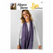 Alpaca Yarns Texture Scarf Knitting Pattern (AP1310)-Needlecraft Patterns-Alpaca Yarns-Printed Pattern – Posted-Wild & Woolly Yarns