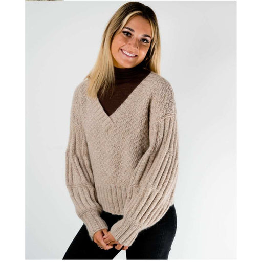 Alpaca Yarns Vintage Sweater Knitting Pattern (AP1140)-Needlecraft Patterns-Alpaca Yarns-Printed Pattern – Posted-Wild & Woolly Yarns