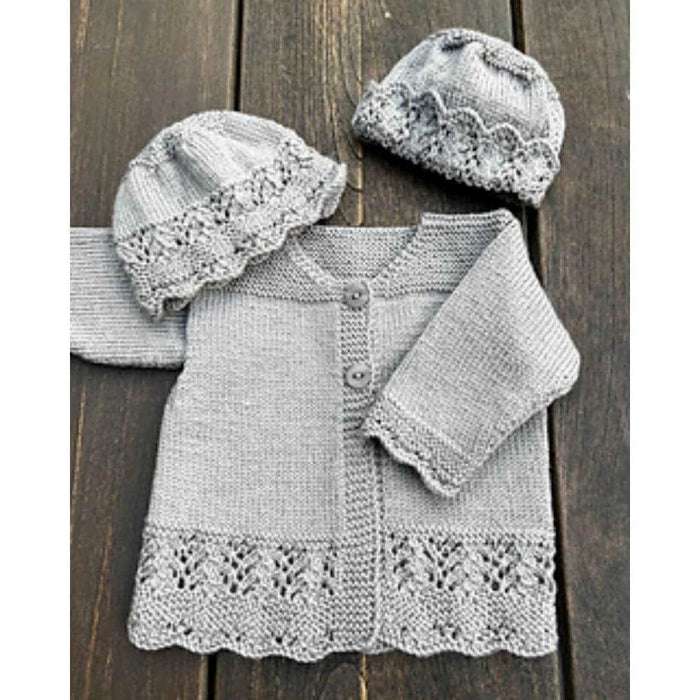 Amelie Cardigan & Hats Knitting Pattern 4 Ply-Needlecraft Patterns-Kiwi Stitch & Knit Co-Printed Pattern – Posted-Wild & Woolly Yarns