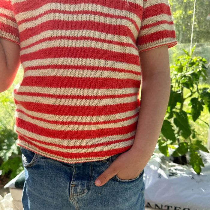 Amelie Tee Junior Knitting Pattern - PetiteKnit