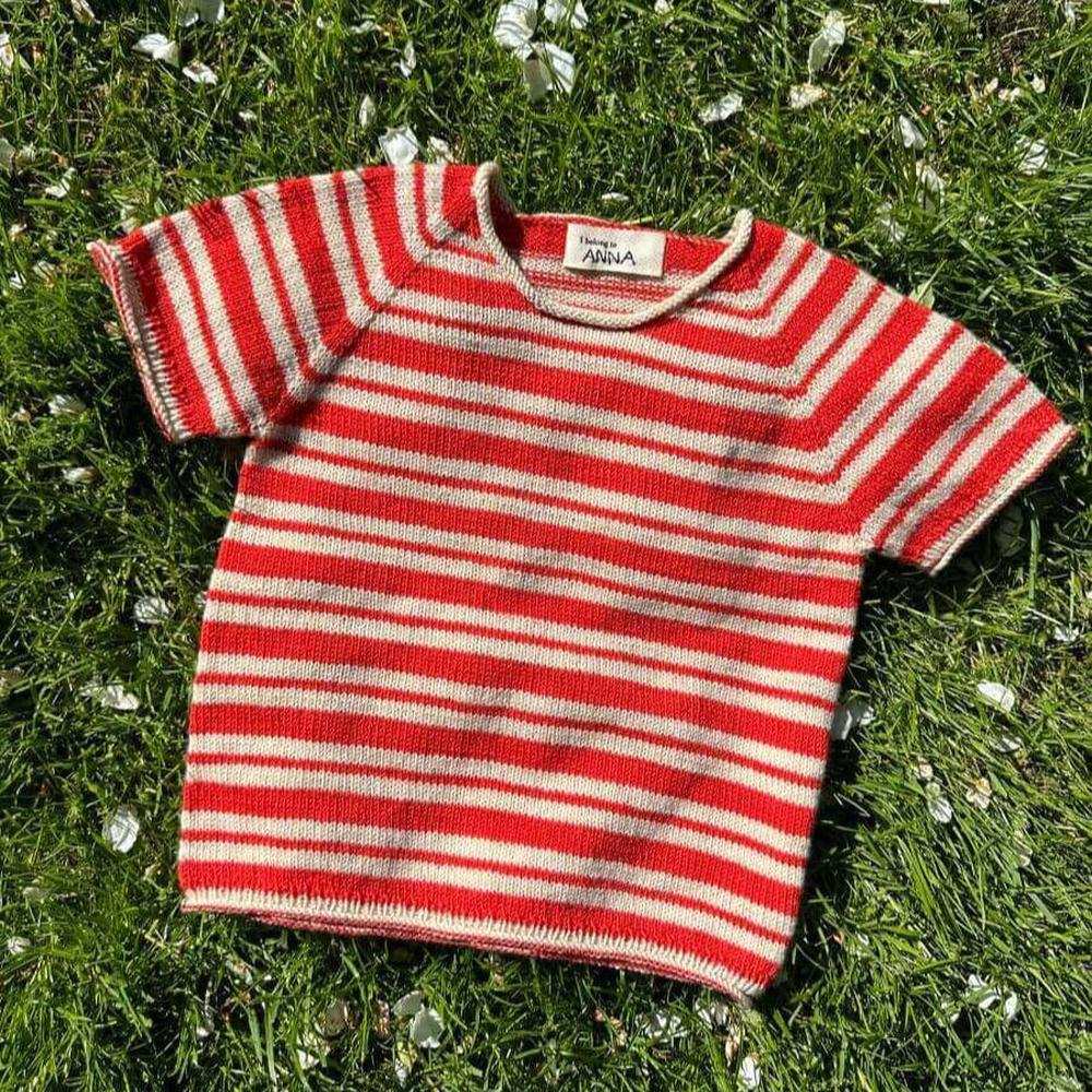 Amelie Tee Junior Knitting Pattern - PetiteKnit-Needlecraft Patterns-PetiteKnit-Wild & Woolly Yarns