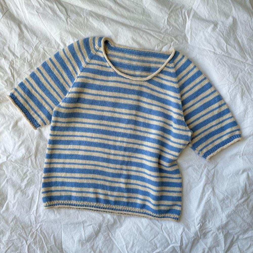 Amelie Tee Knitting Pattern - PetiteKnit-Needlecraft Patterns-PetiteKnit-Wild & Woolly Yarns