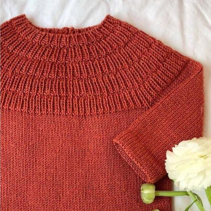 Anker's Shirt Knitting Pattern - PetiteKnit-Pattern-Wild and Woolly Yarns