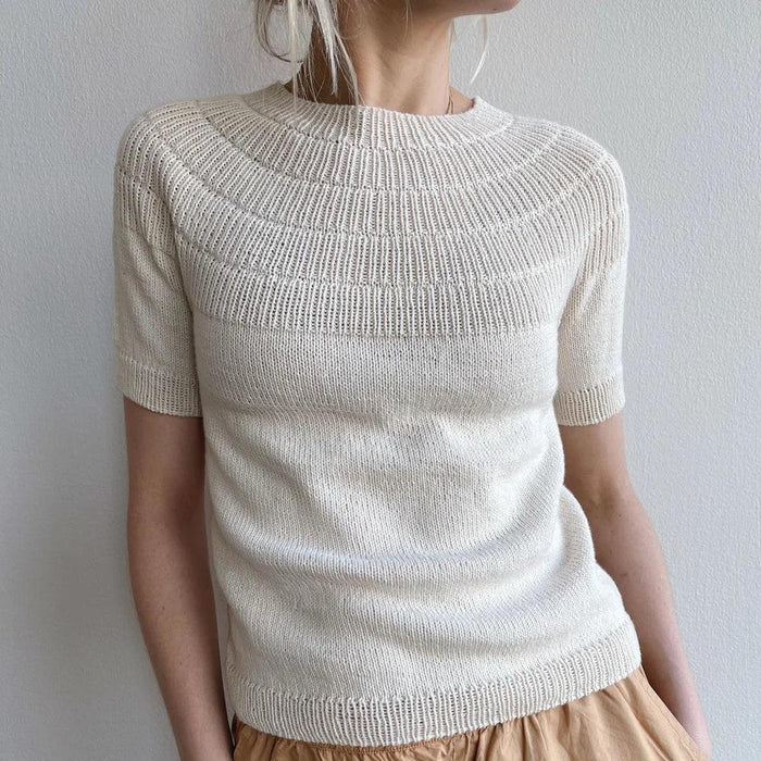 Anker's Summer Shirt Knitting Pattern - PetiteKnit-Needlecraft Patterns-PetiteKnit-Wild & Woolly Yarns