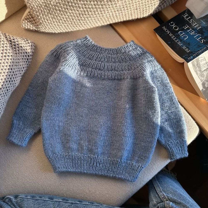 Anker's Sweater Junior Knitting Pattern - PetiteKnit-Pattern-Wild and Woolly Yarns