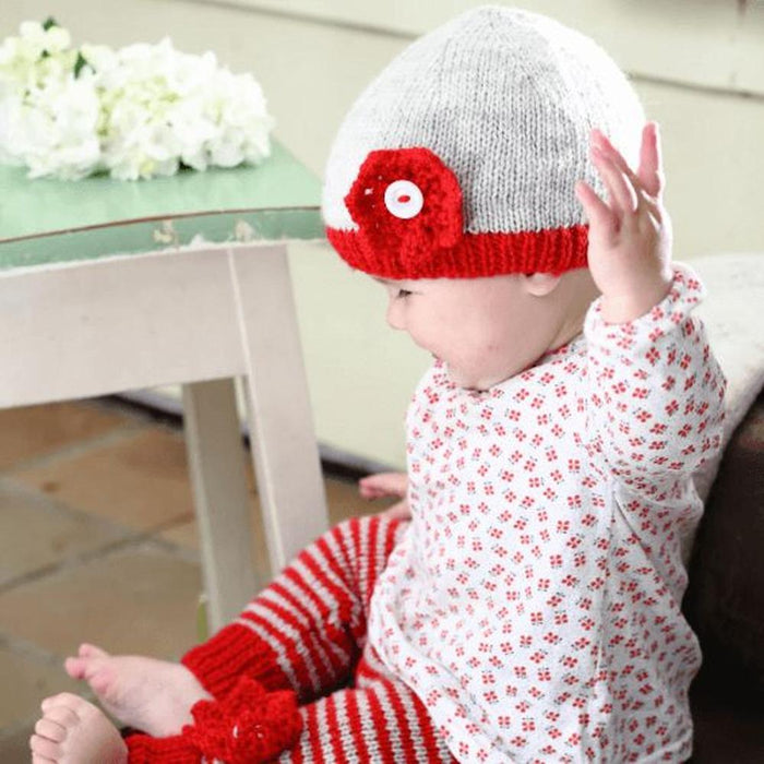 Anna Rose Leggings & Hat Knitting Pattern - 8Ply (BC34)-Needlecraft Patterns-Lisa F Design-Wild & Woolly Yarns