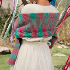 Anya Shawl Knitting Pattern-Needlecraft Patterns-Wentworth Distributors-Printed-Wild & Woolly Yarns
