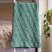 Aran Green Cables Blanket Crochet Pattern (HDP090)-Needlecraft Patterns-HD Publishing-Wild & Woolly Yarns