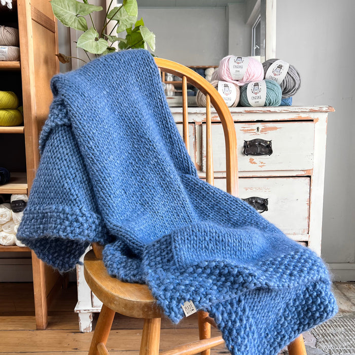 Arawi Cloud Blanket Knitting Pattern-Needlecraft Patterns-Wild and Woolly Yarns