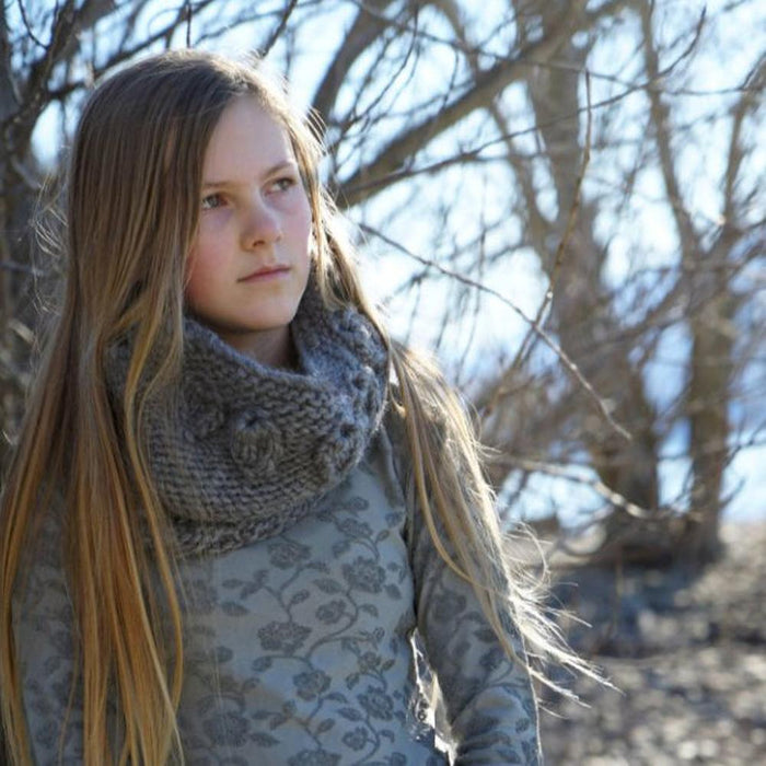 Aria Cowl Knitting Pattern - 14Ply (HC24)-Needlecraft Patterns-Lisa F Design-Wild & Woolly Yarns