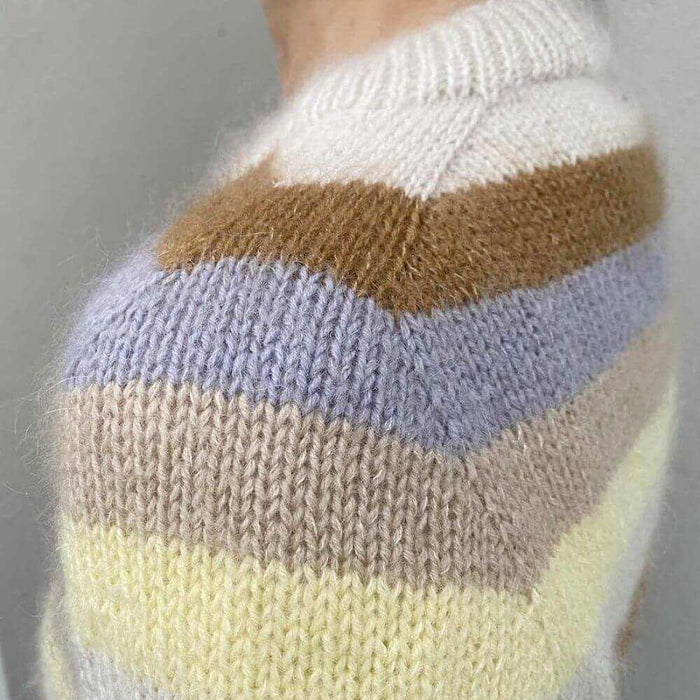 Aros Sweater Knitting Pattern - PetiteKnit-Pattern-Wild and Woolly Yarns