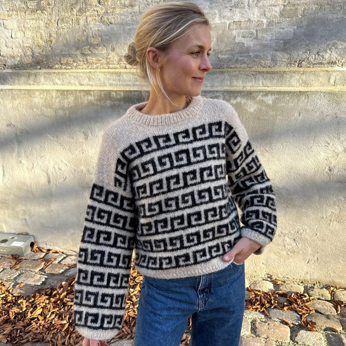 Athene Sweater Knitting Pattern - PetiteKnit-Needlecraft Patterns-PetiteKnit-Wild & Woolly Yarns