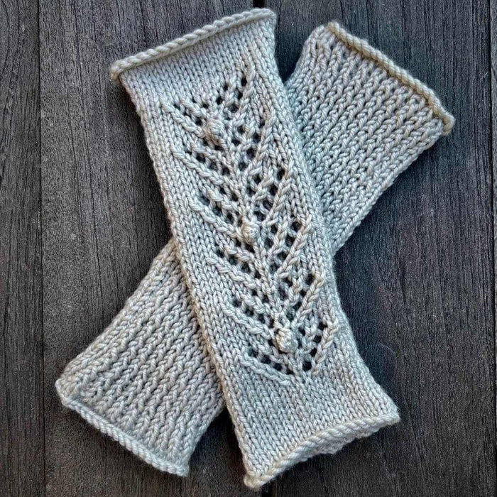 Avery Mitts Knitting Pattern - 8Ply-Pattern-Wild and Woolly Yarns