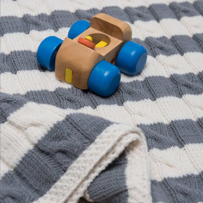 Baby Blanket Knitting Pattern (K400)**-Needlecraft Patterns-Wentworth Distributors-Printed Pattern – Posted-Wild & Woolly Yarns