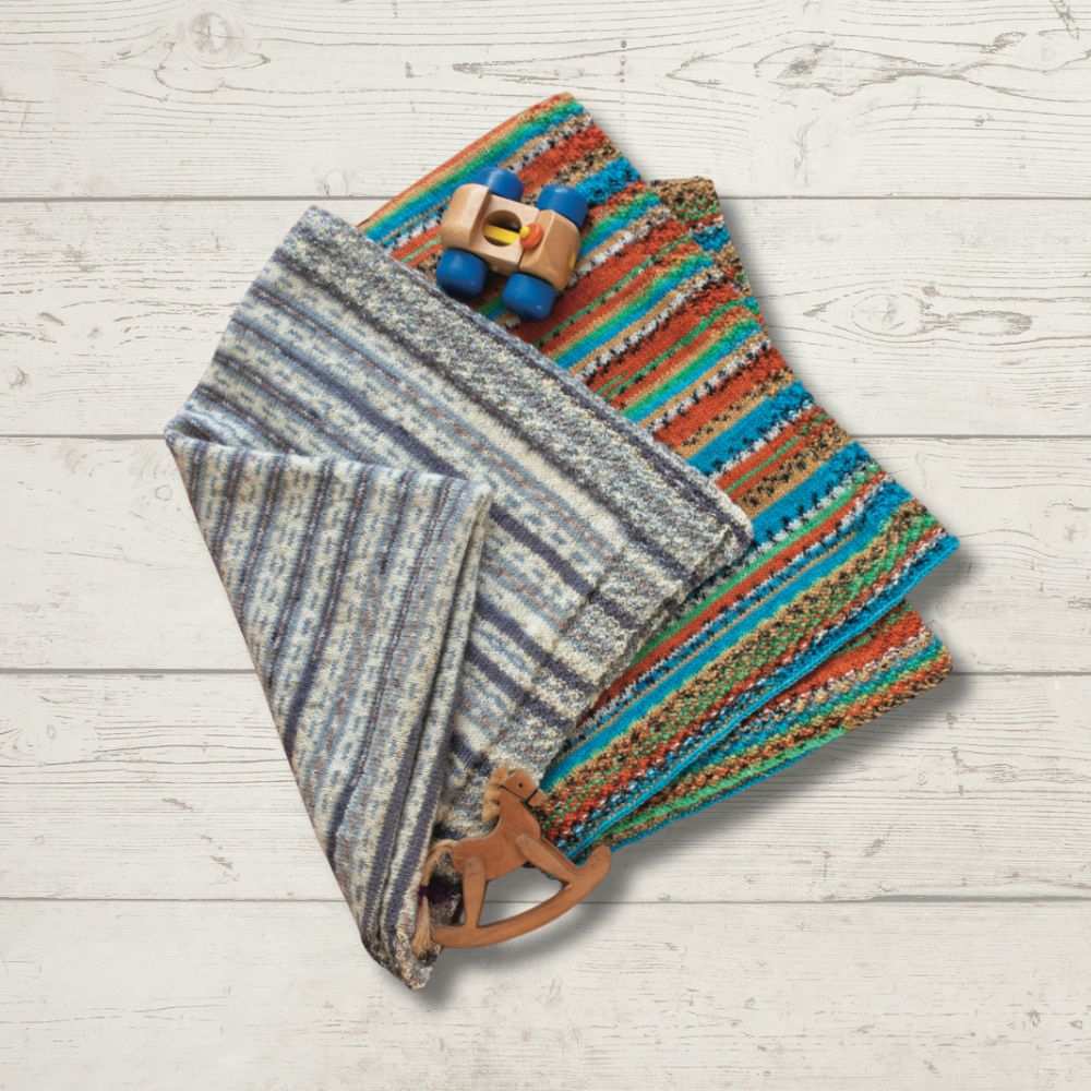 Baby Blanket Knitting Pattern (K413)-Needlecraft Patterns-Wentworth Distributors-Printed Pattern – Posted-Wild & Woolly Yarns
